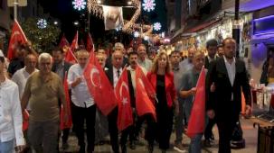 İstanbul Şile 'Milli Birlik' kortejinde buluştu