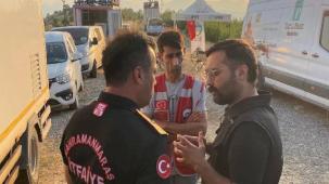 Kahramanmaraş'ta Şahbaz Derneği, ilk günden sahadaydı