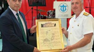 Kocaeli Büyükşehir’e anlamlı plaket