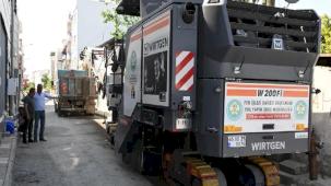 Manisa'da asfalt çalışmaları başlandı