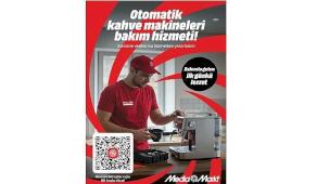 MediaMarkt Türkiye'den evde otomatik kahve makinesi bakım hizmeti!