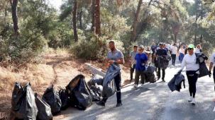 Mudanya'da olası yangınlara karşı temizlik seferberliği