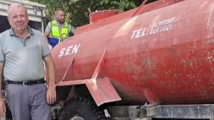O bölgeye su taşıdı, Bursa'nın gönlünü kazandı