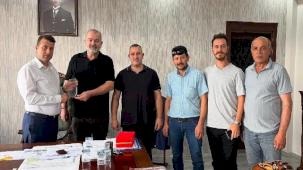 TÜMSANDER Yönetiminden Çivril Kaymakamı Fatih Cıdıroğlu’na ziyaret
