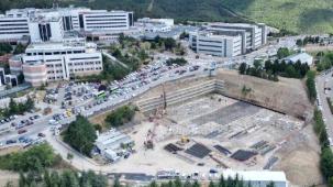 Umuttepe Cami ve Otopark projesi hızla yükseliyor