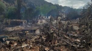 Yangın bölgelerinde hasar tespitler başladı... İşte ilk tespitler