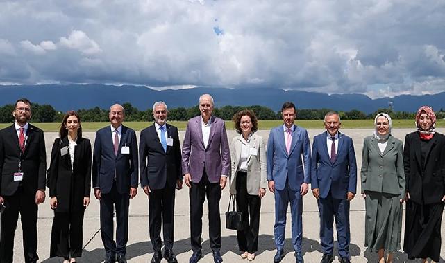 TBMM Başkanı Kurtulmuş İsviçre'de
