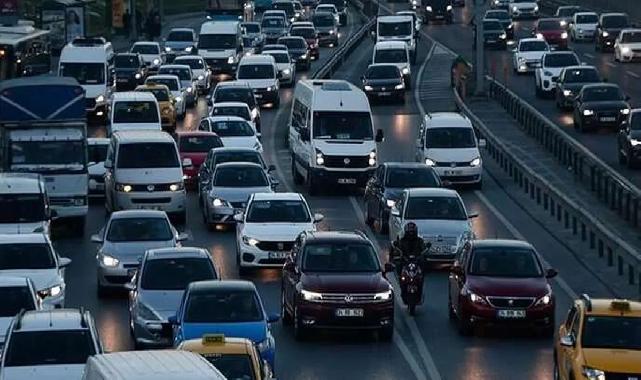 Trafiğe kayıtlı araç 32,3 milyona ulaştı... Motosikletler zirvede