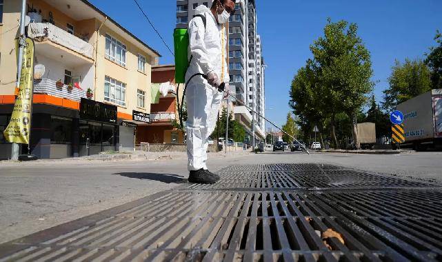 Ankara Keçiören'de ilaçlamalara devam