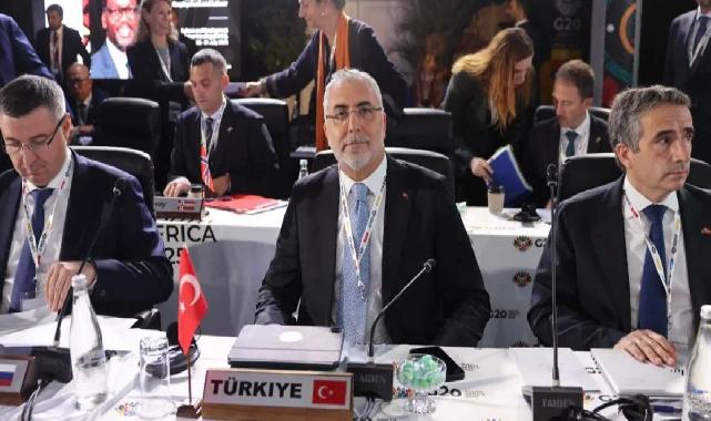 Bakan Işıkhan, G20’de Türkiye’nin istihdam politikalarını anlattı