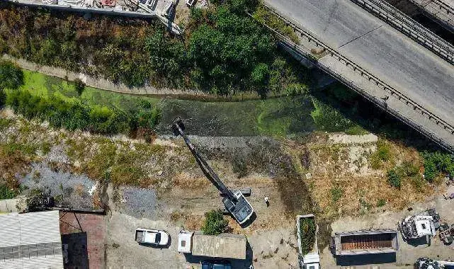 Çark Deresi ve çevresi için kapsamlı temizlik çalışmaları devam ediyor