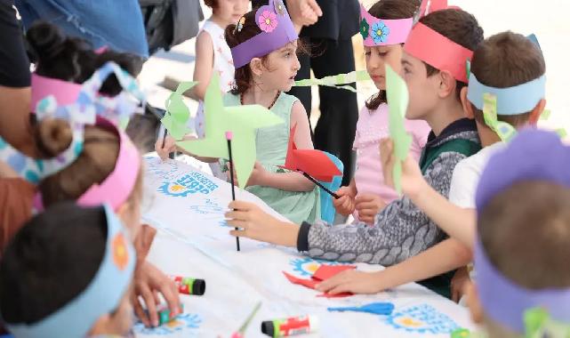 Gebze'de Başkan Büyükgöz'den miniklerin atölyesine ziyaret