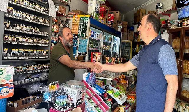 Konya'da Başkan Altay'dan esnaf ziyareti