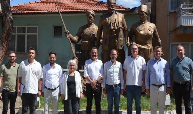 Manisa Büyükşehir Komisyon Üyeleri Demirci’yi gezdi