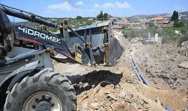 MASKİ, Salihli’de 40 yıllık içme suyu altyapısını yeniliyor