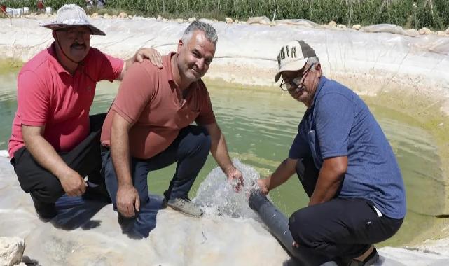 Mersin'de Erdemli kırsalına 4 bin metrelik sulama borusu desteği