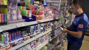 Bursa Karacabey Zabıtası'ndan okul öncesi kırtasiye denetimi