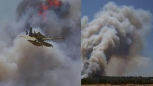 Çanakkale yeniden yanıyor! Tahliyeler yapıldı