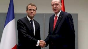 Cumhurbaşkanı Erdoğan Macron'la görüştü