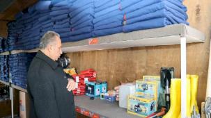 Kayseri Talas'tan örnek acil durum konteynırı