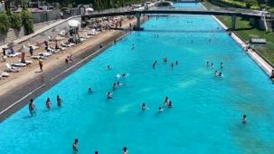 Kentpark Yapay Plaj yaz sezonuna hızlı başladı