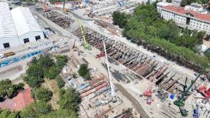 Kocaeli'nde metro tünelini açacak dev köstebekler geldi!