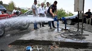 Manisa Bahçecik'te taşıma suya son!