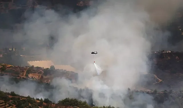Antalya ve Muğla'da orman yangınları