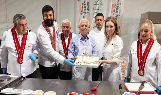 Bursa’nın gastronomisi göz kamaştırdı
