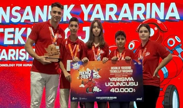İzmirli öğrencilerden TEKNOFEST’te büyük başarı