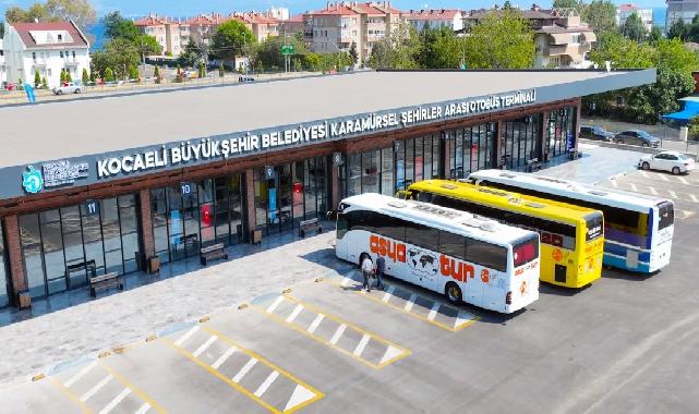 Karamürsel'in modern otogarı tanıtıldı
