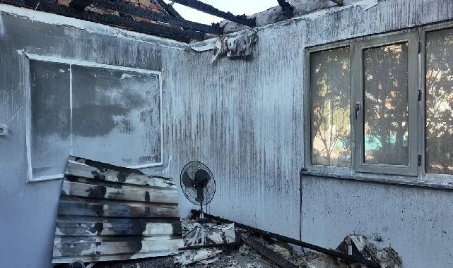 Kocaeli Büyükşehir'den evi yanan vatandaşa yardım eli
