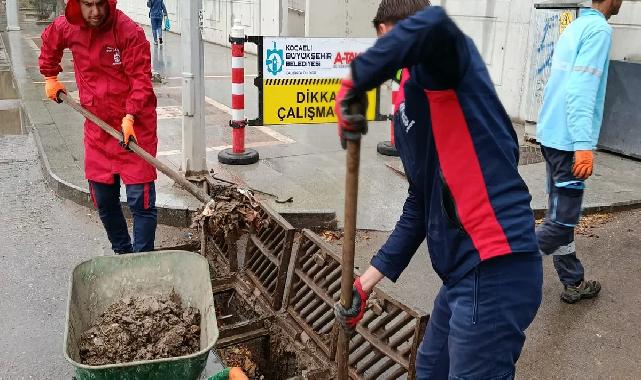 Kocaeli Büyükşehir’den olası su baskınlarına karşı tedbir