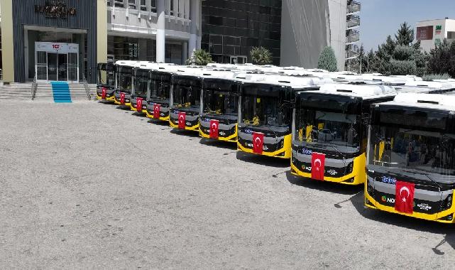 Malatya’da toplu taşımaya konforlu dokunuş