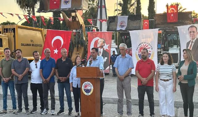 Muğla Dalaman'da araç filosunu 30 yeni araçla güçlendirdi