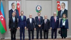 Azerbaycan Başbakanı Asadov, Bakan Tekin'i ağırladı