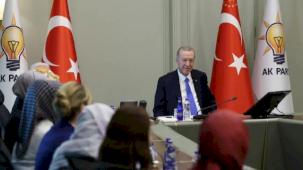 Cumhurbaşkanı Erdoğan, AK Partili kadın belediye başkanlarıyla buluştu