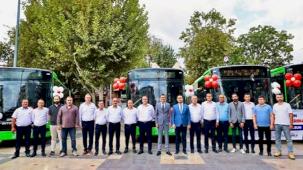 Denizli'de toplu ulaşım filosuna 30 yeni otobüs