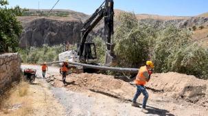 Malatya Ayvalı'ya içme suyu için yeni hat