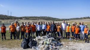 Mersin Berdan Barajı’nda temizlik seferberliği