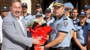 Muğla Milas'ta Başkan Topuz zabıta personeliyle buluştu