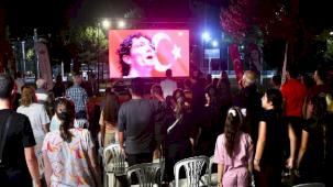 Osmangazi Belediyesi milli heyecanı meydanlara taşıdı