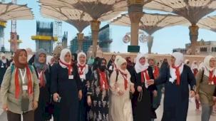 Şehit yakınları umreden döndü