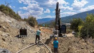 Şehren Mahallesi’ne yeni kaynak ile 2 bin metrelik içme suyu hattı