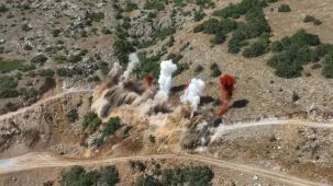 Tecer Dağı taş ocağında ilk patlama gerçekleştirildi