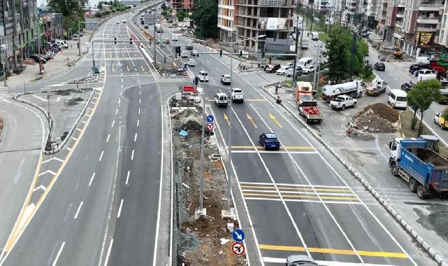 Trabzon Yomra’da yeni nesil kavşakla trafik rahatlayacak