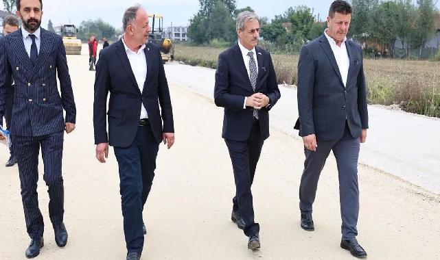 Başkan Alemdar Akyazı’da yatırımları inceledi