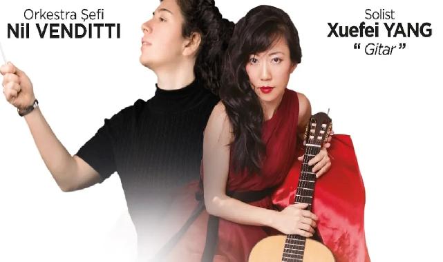 BBDSO’dan efsane konser! Xuefei Yang ve Nil Venditti Bursa'da