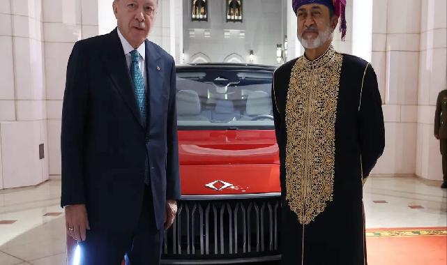 Bir Togg da Umman Sultanı'na