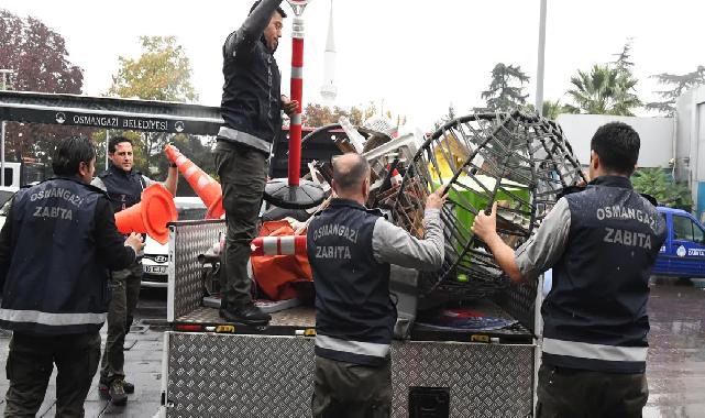 Bursa Osmangazi'de işgallere geçit yok!